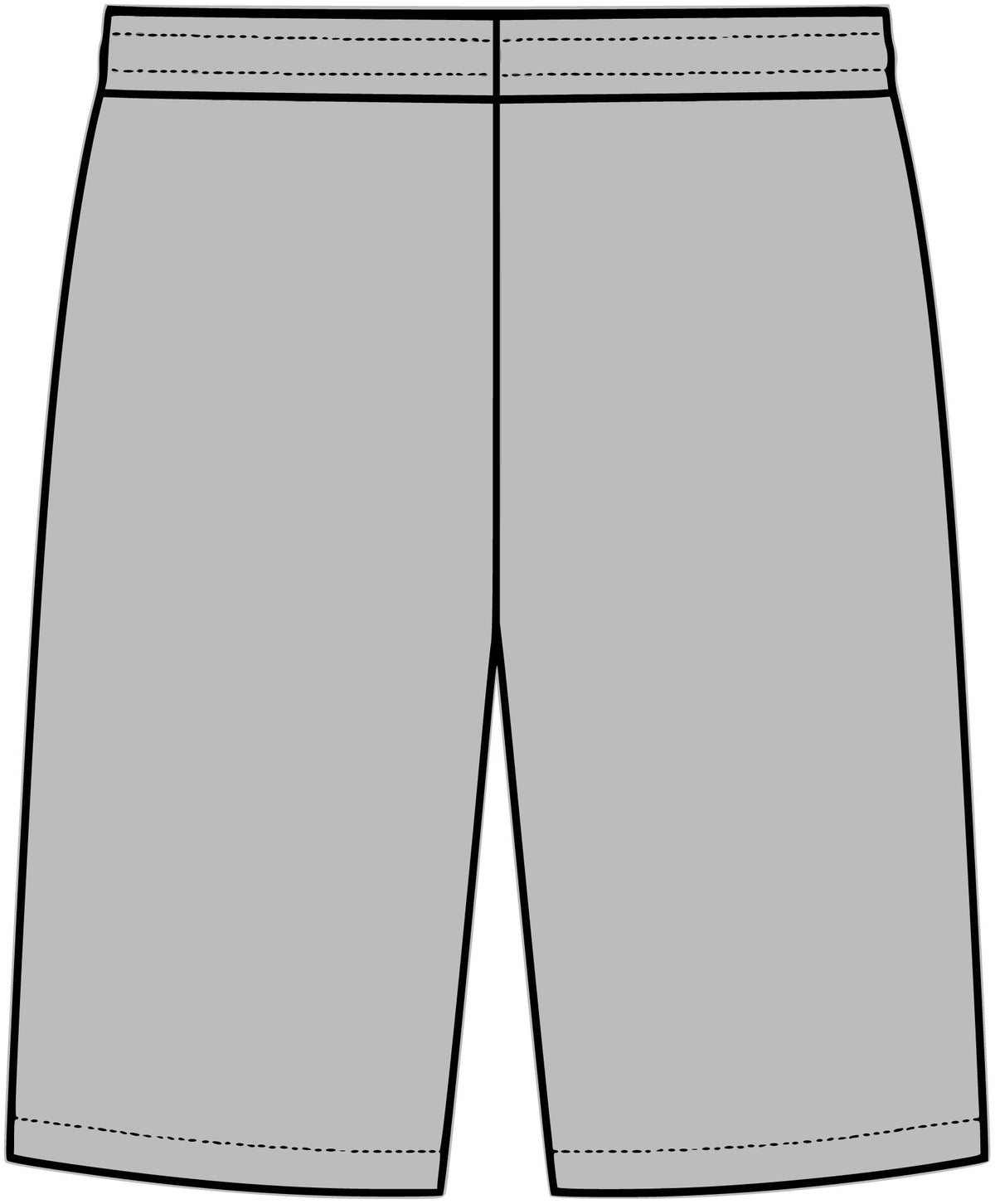 Outdoor Sunset Mountain Shorts — Scenic Trail Graphic on Casual Athletic Shorts